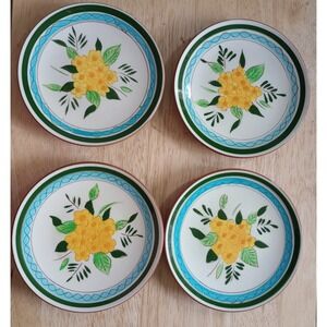 Stangl Pottery Country Garden Bread & Butter Plates Mid-Century 6.25" Vntg USA